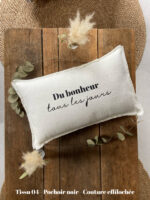 Coussin "Du bonheur tous les jours" – Image 8