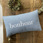 Coussin "bonheur"