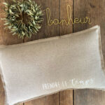 Coussin "Prendre le temps"