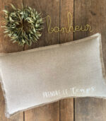 Coussin "Prendre le temps"